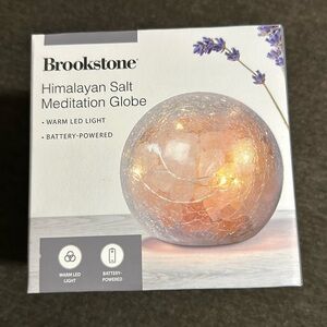 Brookstone - Himalayan salt - Meditation Globe